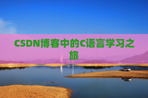 CSDN博客中的C语言学习之旅